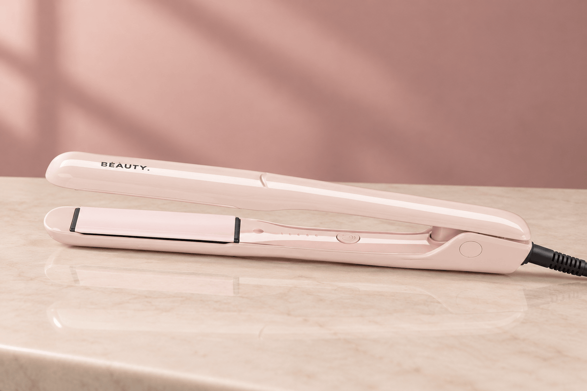 Sleek &amp; Slim | 1.25" Professional Slim-Plate Flat Iron | Temperature Control, Pink Valentine, care and storage
