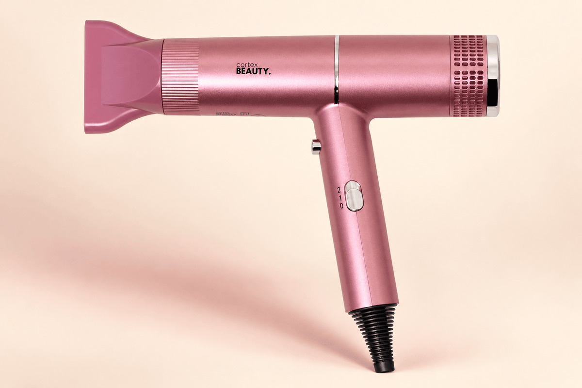 TurboBlade | Blue Ionic Hair Dryer, Blush Pink, product view