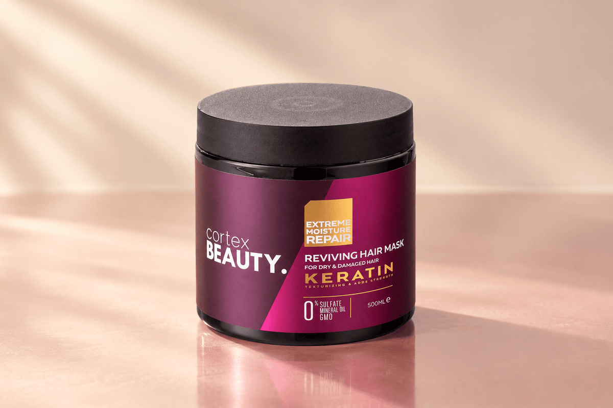 Keratin Reviving Hair Mask for Dry &amp; Damaged Hair, care and storage