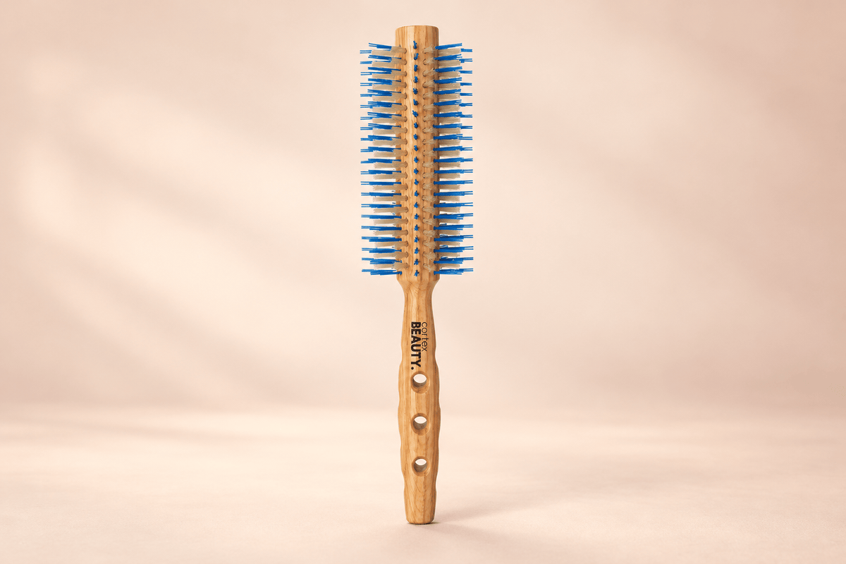 Salon Professional Styling Brush, Blue / 2.2", product view