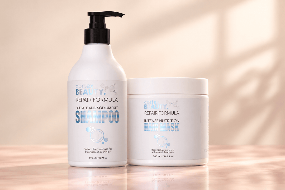 Repair Formula | Shampoo &amp; Hair Mask Set, care and storage