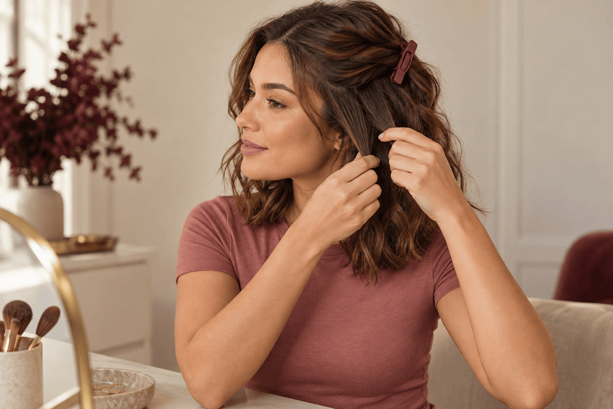 Dry-hair preparation