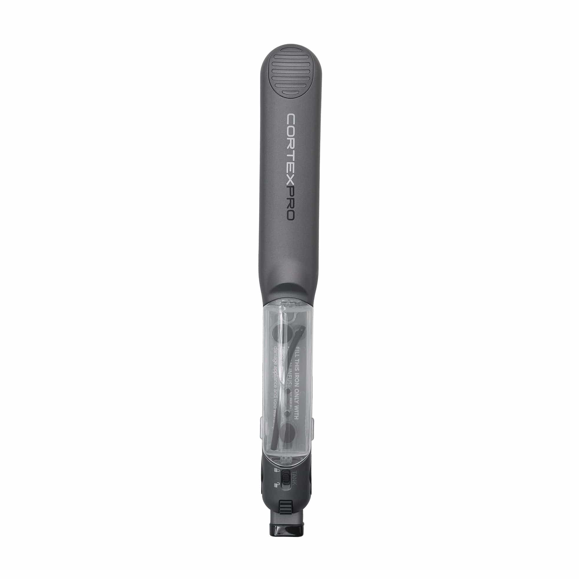 Cortex Professional ProSteamer | 1.25" Thermolon Argan Infusion Vapor Flat Iron With 1 Argan Oil Refill