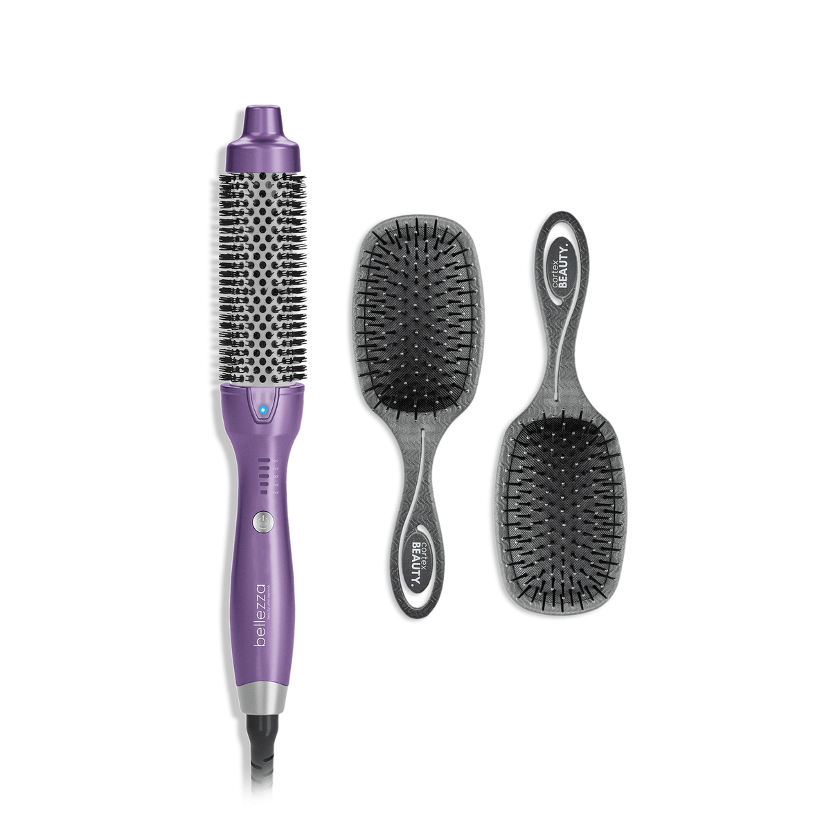Cortex Purple Thermal Brush + Mini Cushion Duo