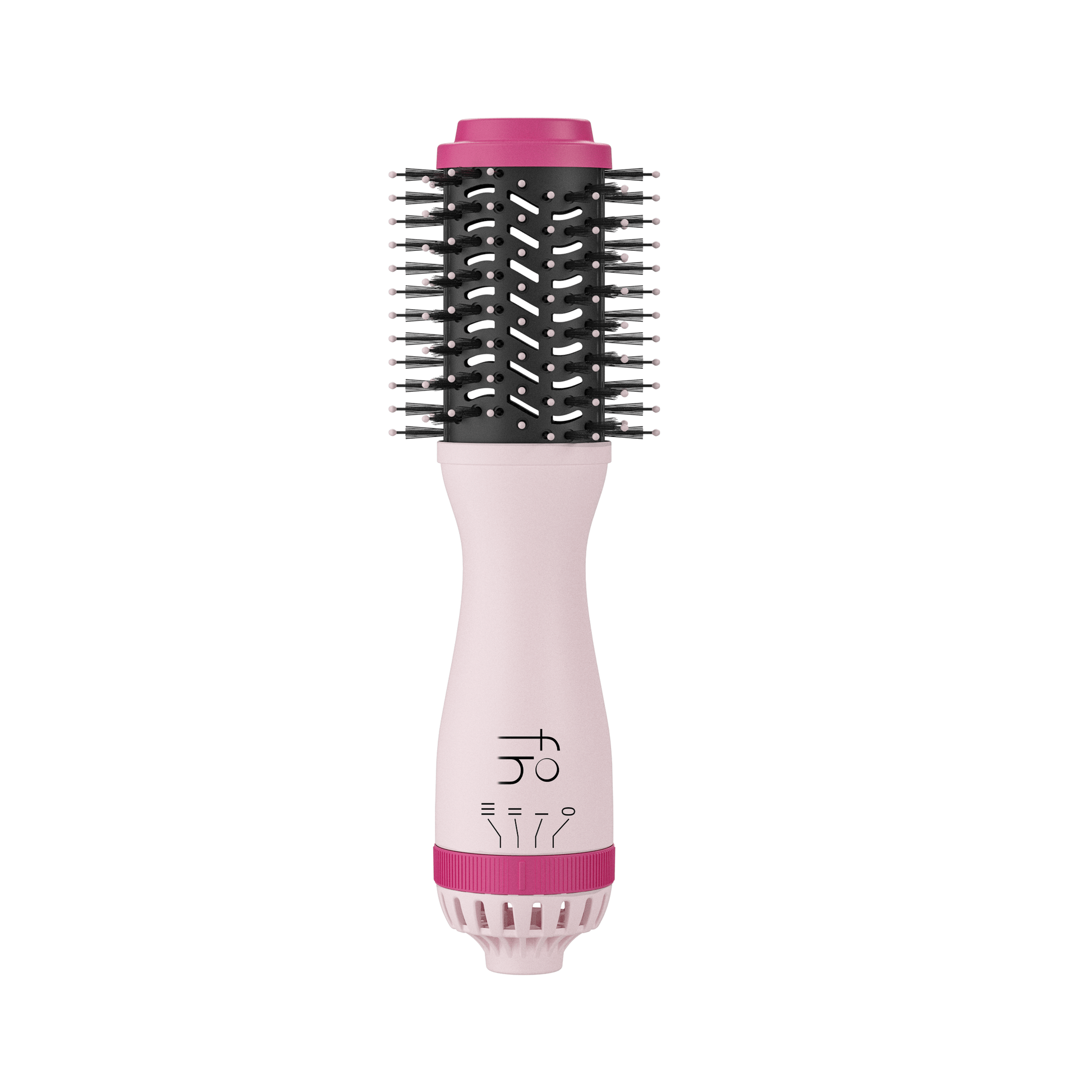 Fahrenheit° Pink/Hot Pink Mini Blowout Brush
