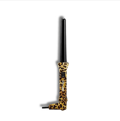 Safari Collection 1 Tourmaline Infused Ceramic Barrel Curling Wand Cortex Beauty