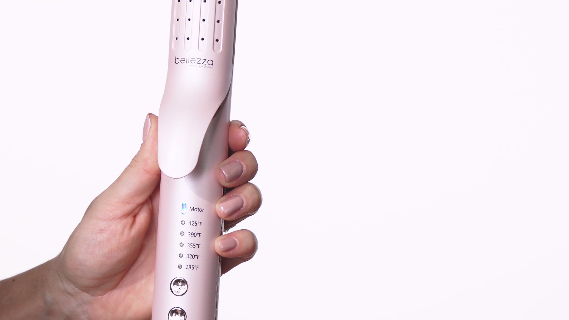 Load video: AirGlider | 2-in-1 Cool Air Flat Iron/curler