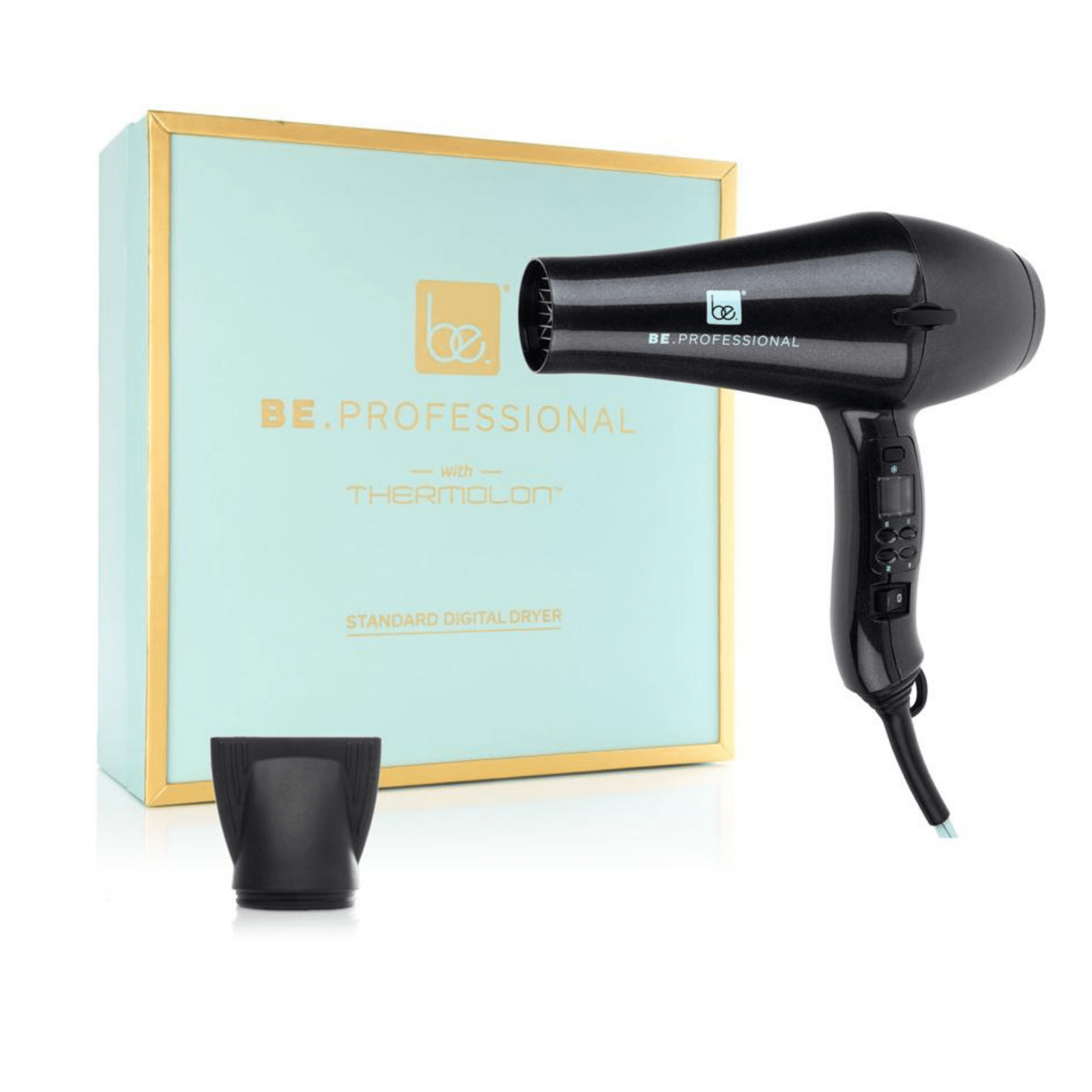 Be.Professional Professional Digital Screen 1875W Long Nozzle Blow Dryer