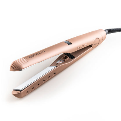 Bellezza The Complete 2-in-1  Digital Iron - Straighten, Flip, &amp; Curl without Changing Tools