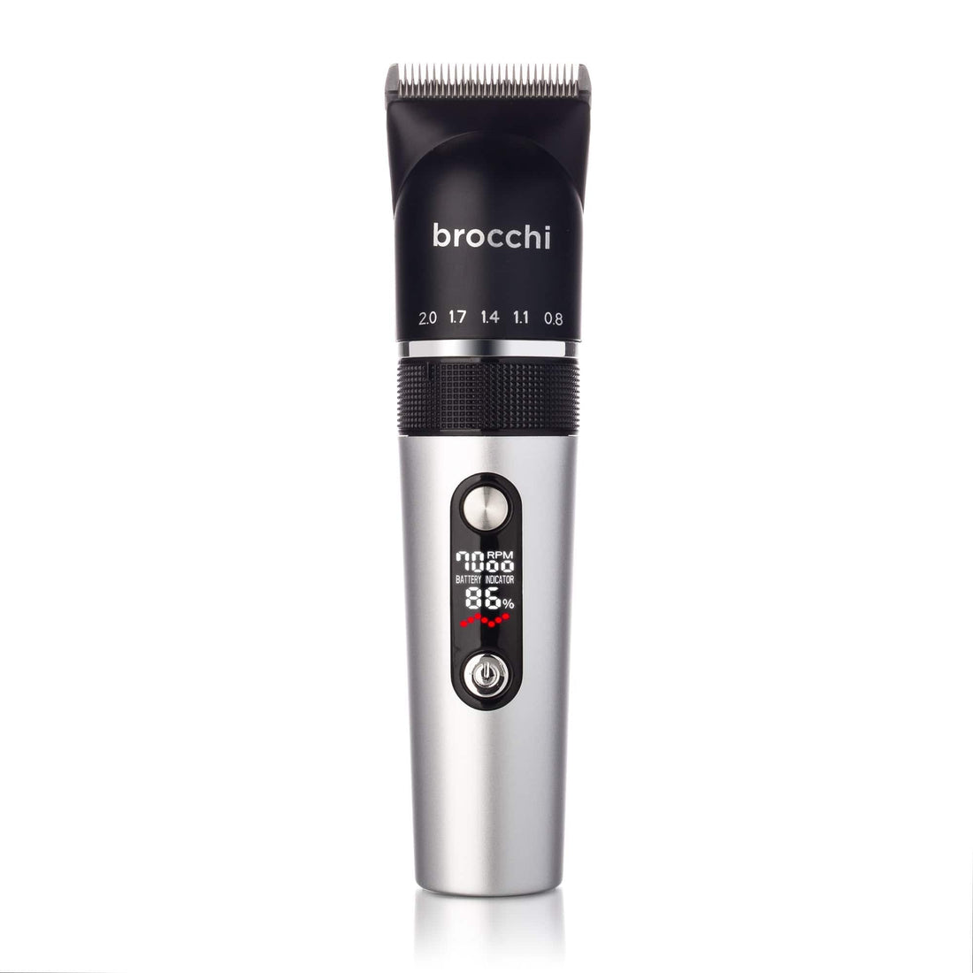 Brocchi Clipper Pro - Digital Face and Body Hair Trimmer