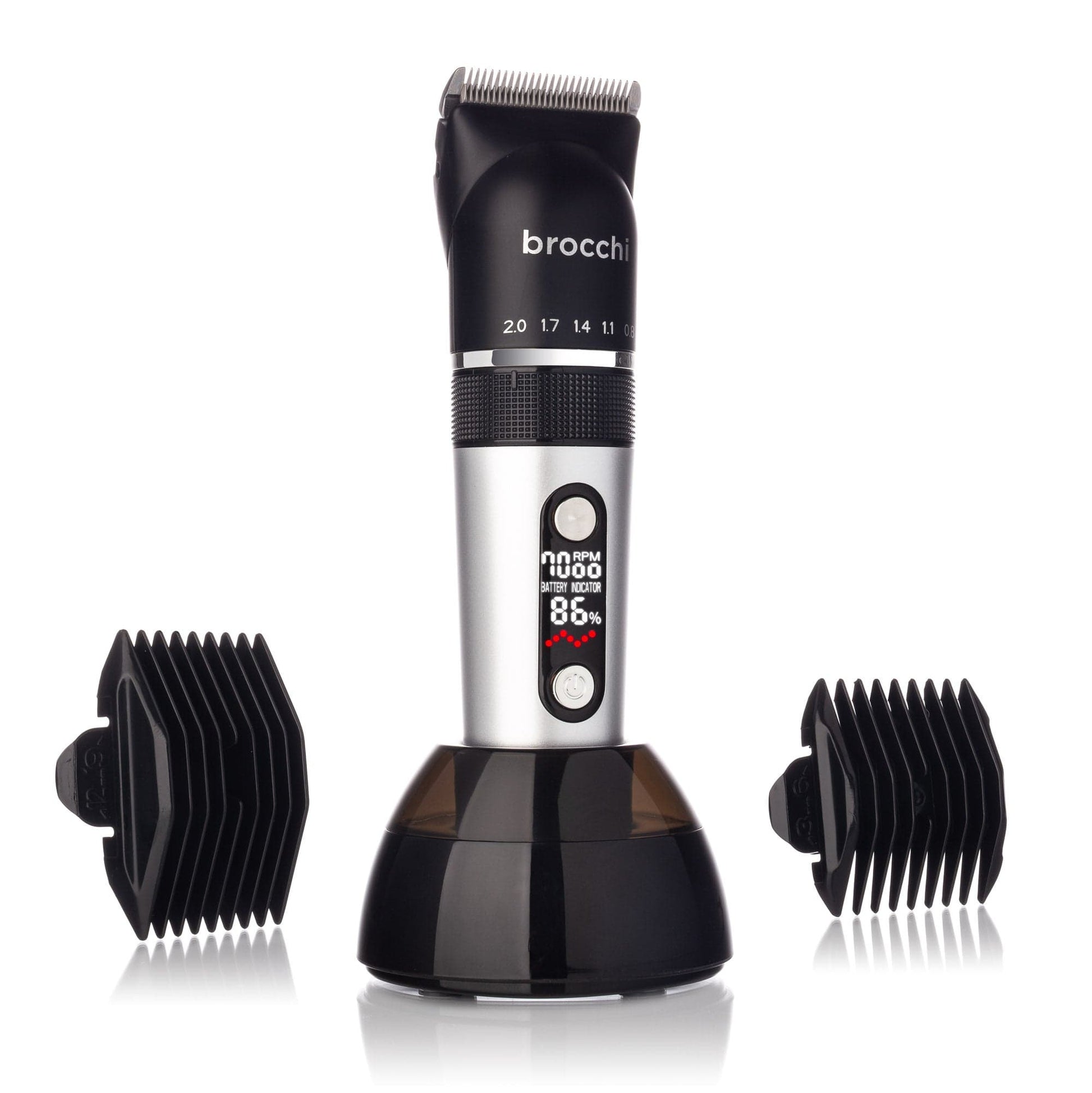 Brocchi Clipper Pro - Digital Face and Body Hair Trimmer
