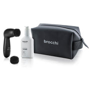 Brocchi Face Essentials for Men Face Wash, Face Brush & Travel Bag