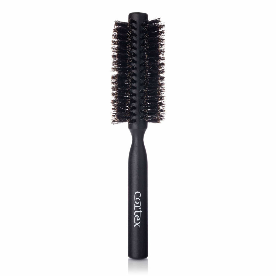 Cortex Beauty 2&quot; Premium Boar Bristle Round Brush | Black Wood