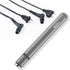 Cortex Beauty Dark Gray Travel Perfect SWITCH Professional Interchangeable Cord Flat Iron - USA & Euro Plug Cord