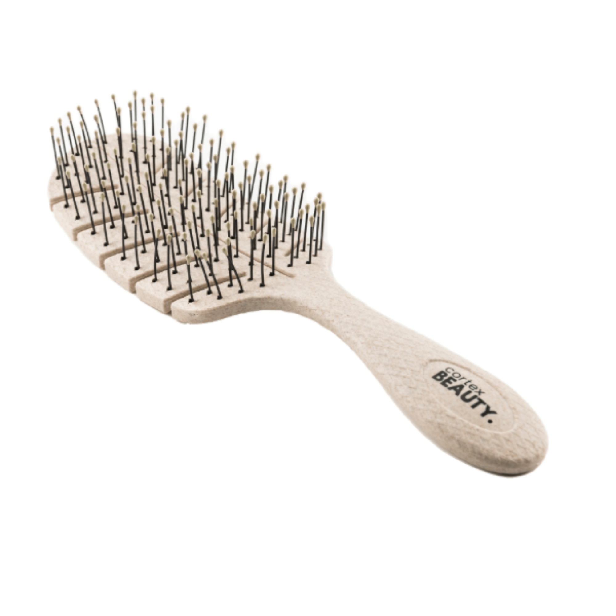 Detangling Boar Bristle Brush - (Set of 2) Professional, Vented Detangle Hair