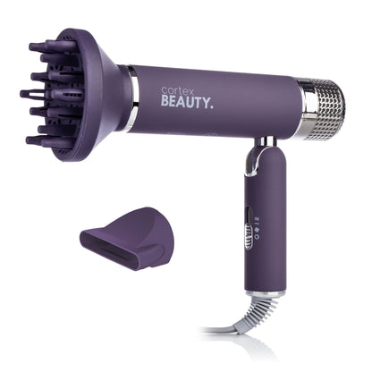 Cortex Beauty Plum SlimLiner : Turbo-Charged Foldable Hair Dryer