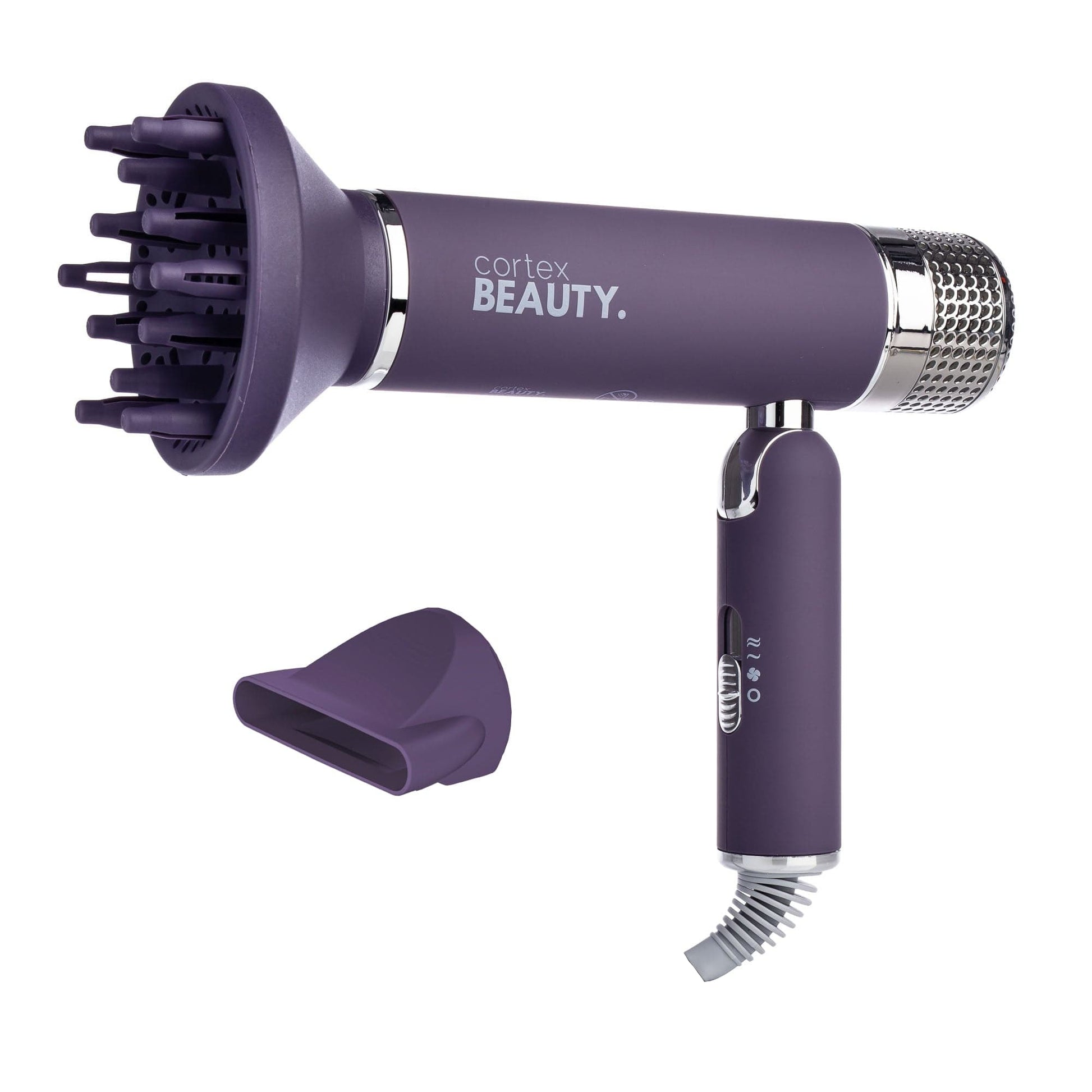 Cortex Beauty Plum SlimLiner : Turbo-Charged Foldable Hair Dryer
