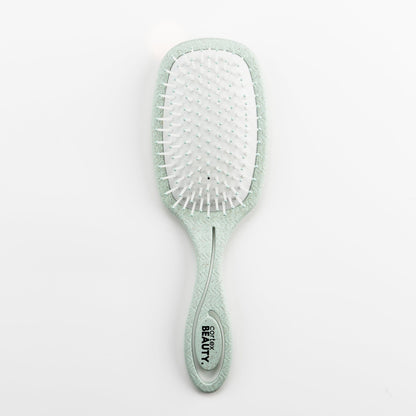 Cortex Beauty Seafoam Green Eco-Friendly Paddle Cushion Brush
