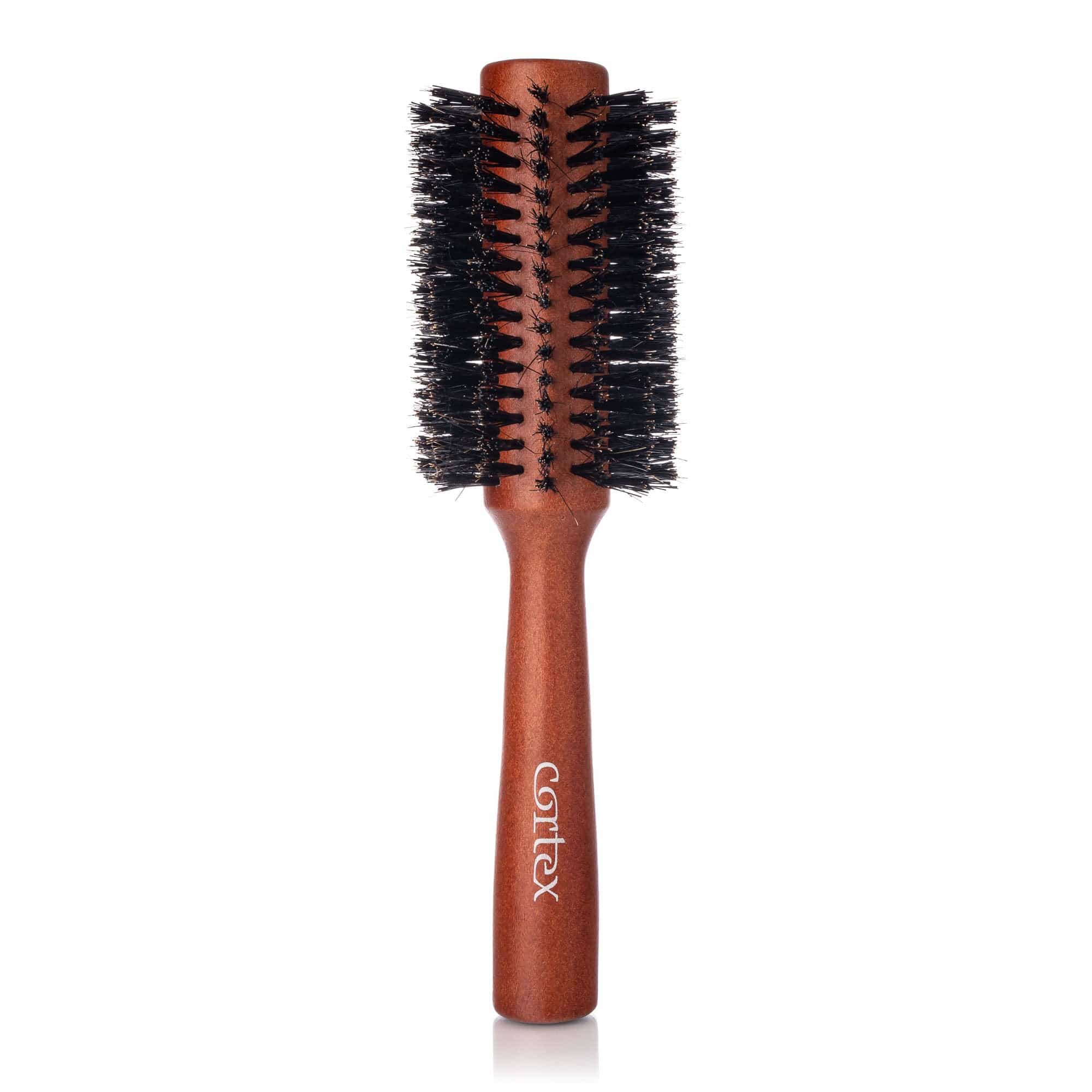Cortex International 2.75 Inch Wood Boar Bristle Round Brush