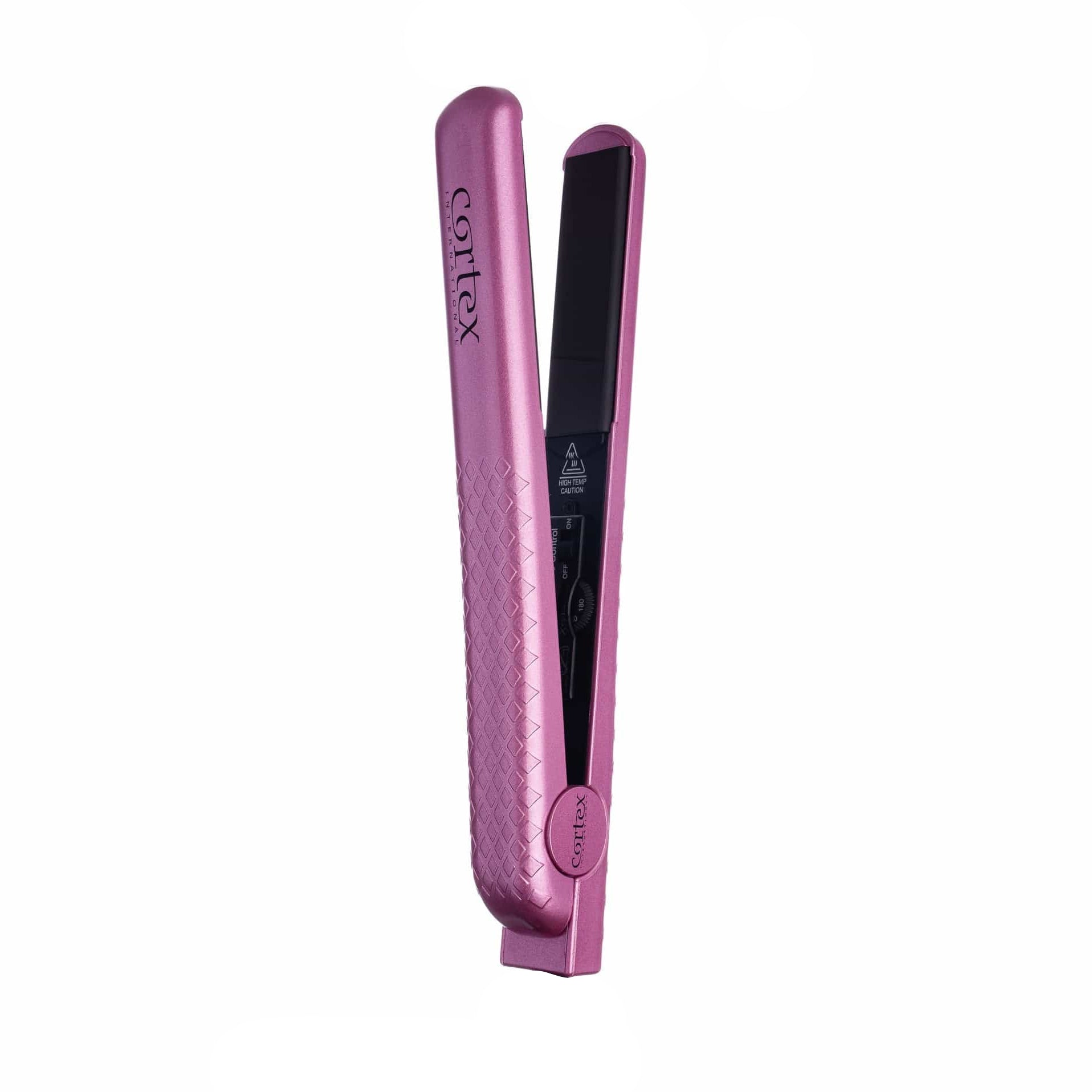 Cortex International The Collection - 1.25" 100% Solid Ceramic Ionic & Far-Infrared Technology Flat Iron