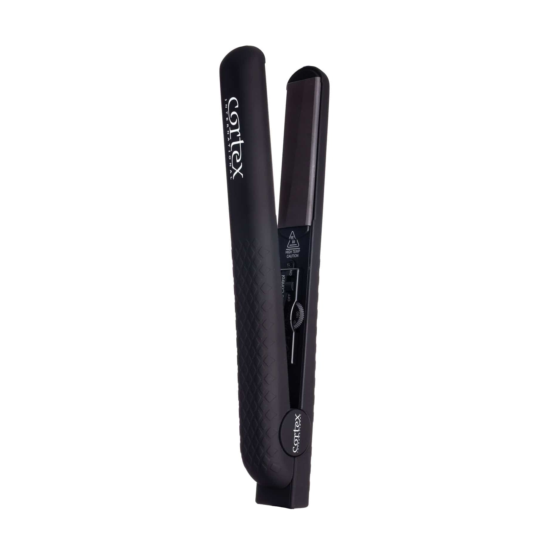 Cortex International The Collection - 1.25" 100% Solid Ceramic Ionic & Far-Infrared Technology Flat Iron