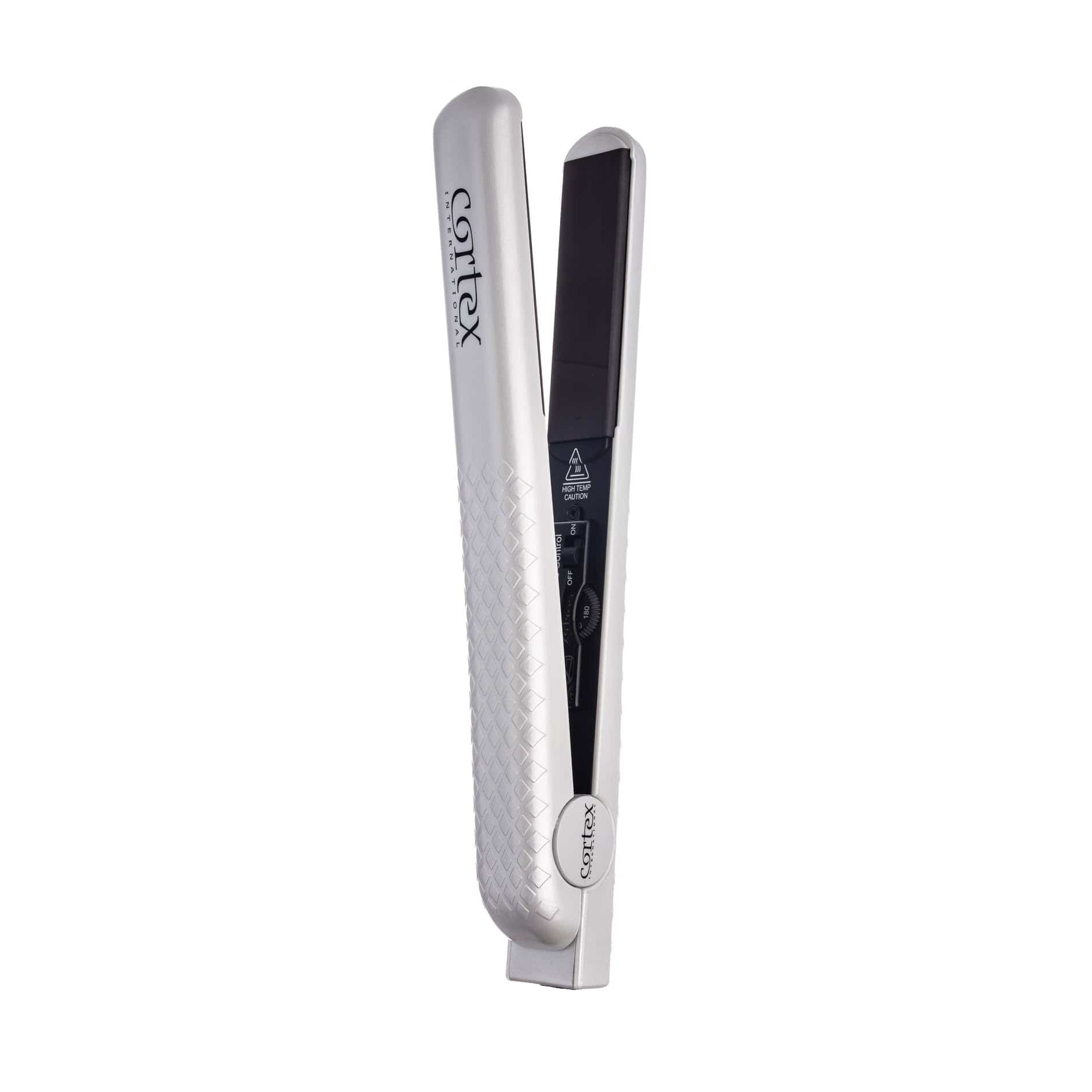 Cortex International The Collection - 1.25" 100% Solid Ceramic Ionic & Far-Infrared Technology Flat Iron