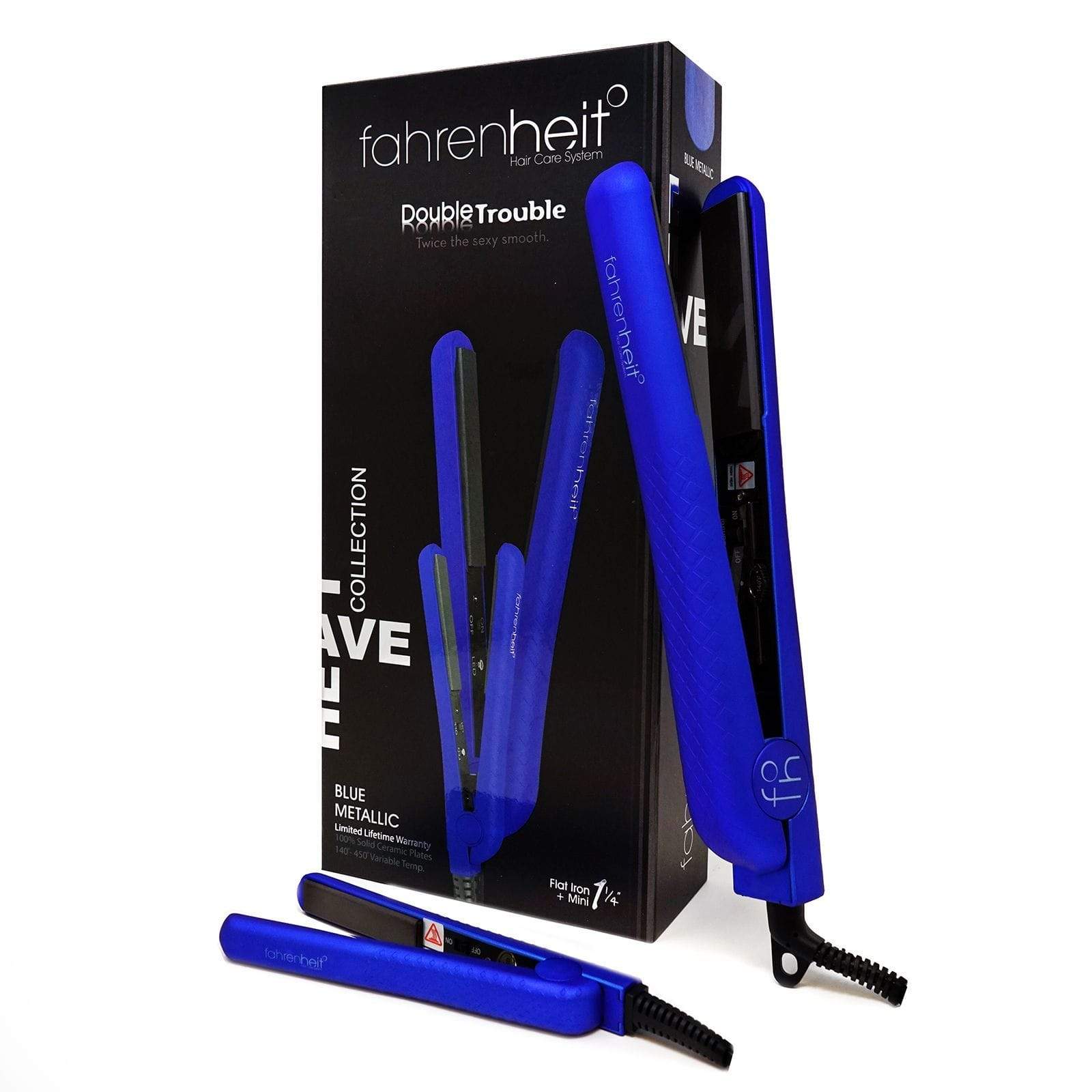 Double Trouble 1.25" & 0.5" Flat Iron Set