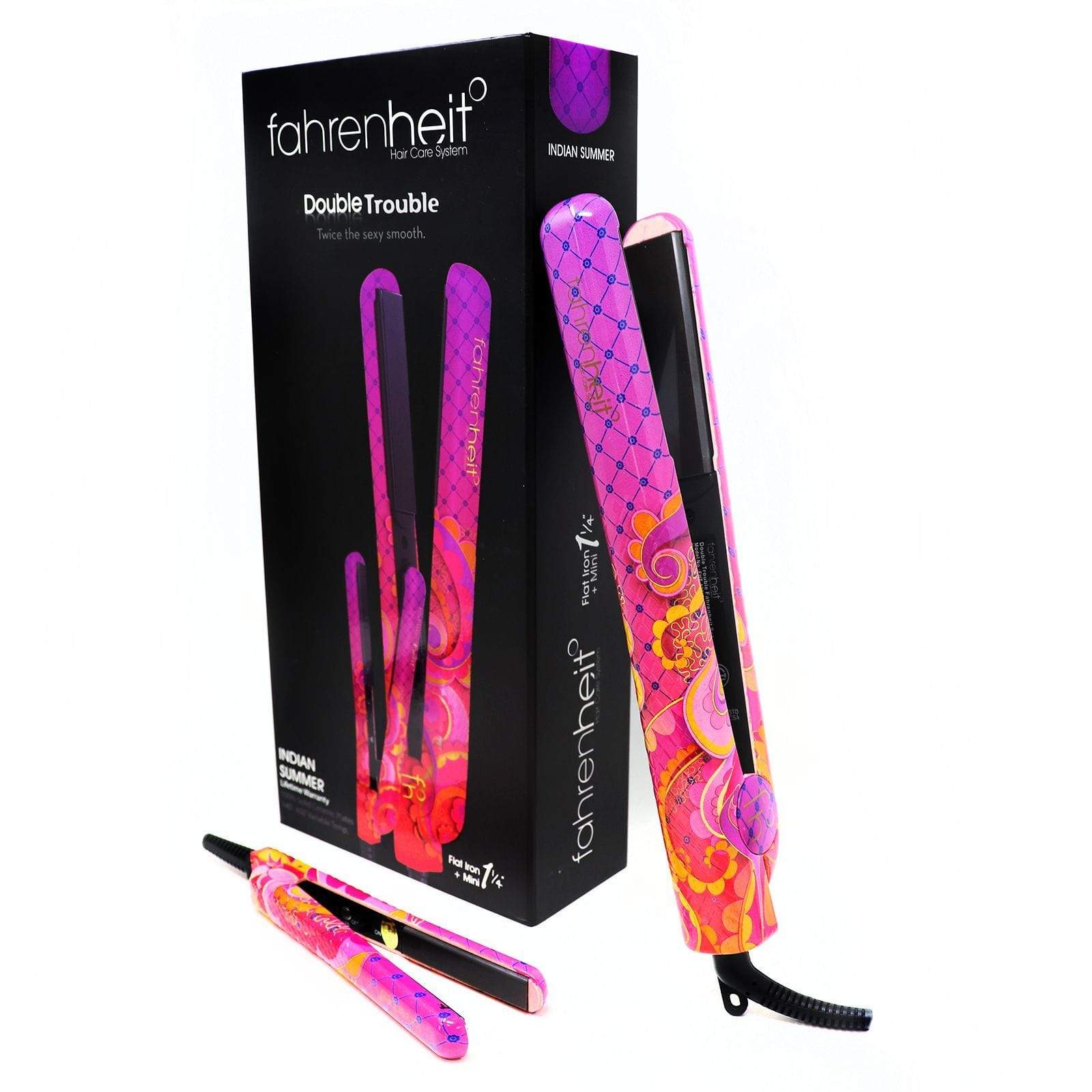 Double Trouble 1.25" & 0.5" Flat Iron Set