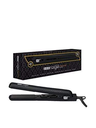 Black Tourmaline Gemstone Plated 1.25 Ceramic Flat Iron