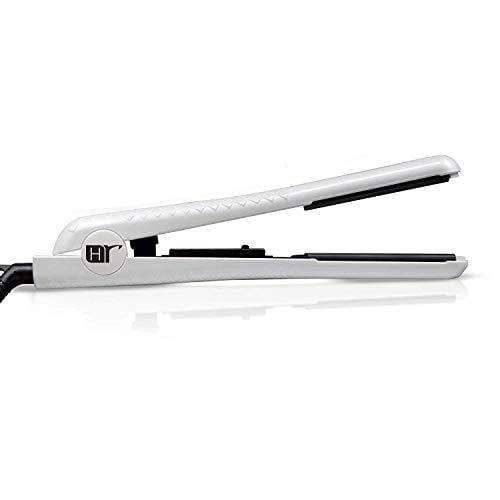Black Tourmaline Gemstone Plated 1.25 Ceramic Flat Iron