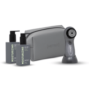 MetroMan MetroMan 100ML Moisturizing Face Wash & Shave Lotion Bundle | Bag & Round Trip Waterproof USB Facial Brush Included