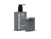 MetroMan Shave Set- Pilot Waterproof USB Electric Shaver + Shave Lotion 250ML